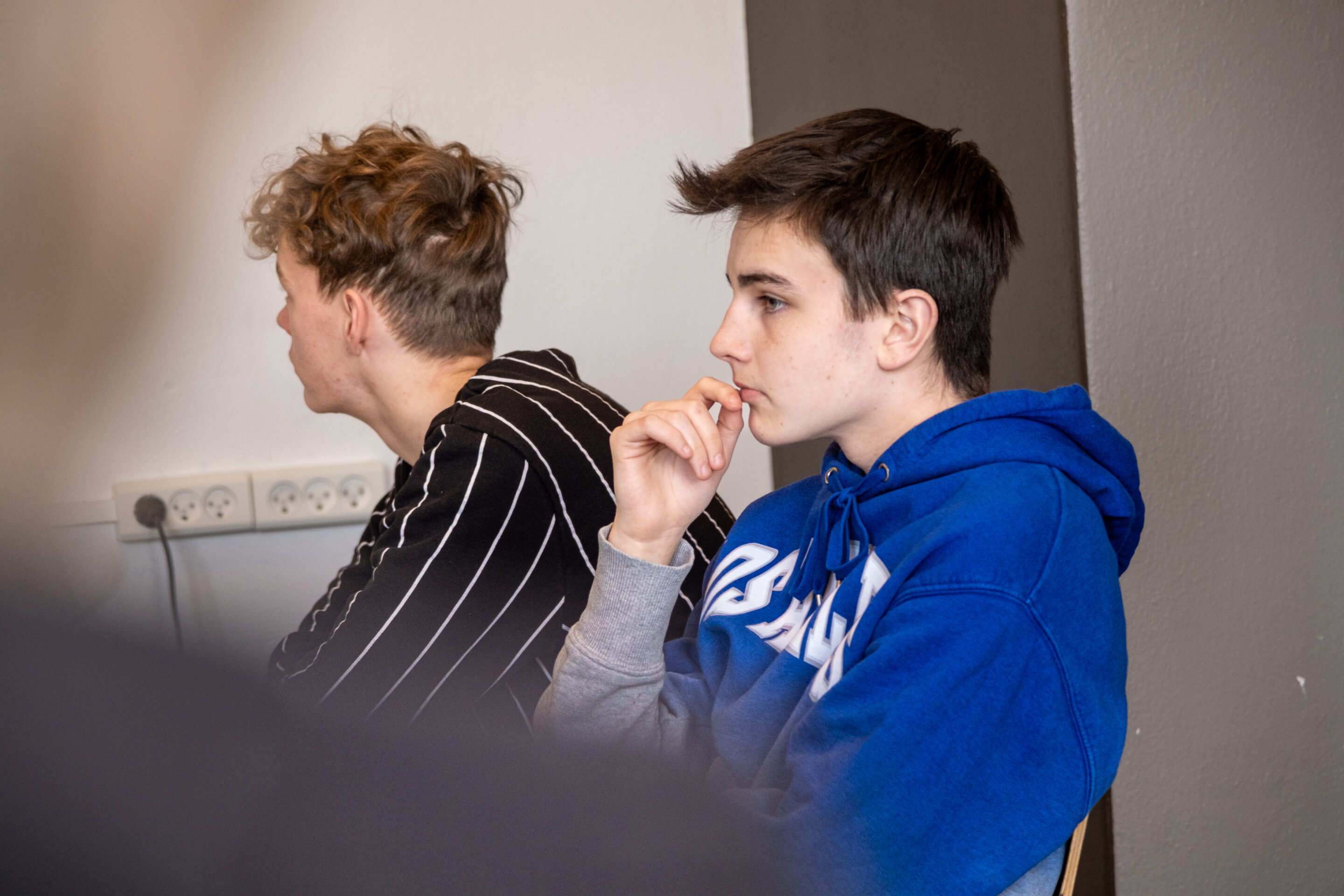 Lærer underviser på Hestlund Efterskole