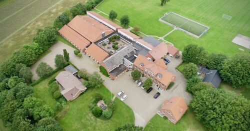 Hestlund Efterskole set fra oven 1